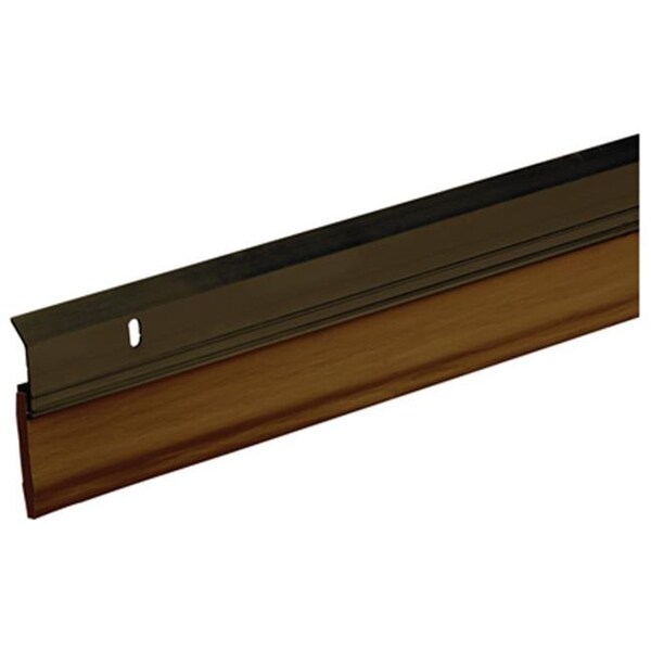Thermwell Products Thermwell A82-36BR Aluminum And Vinyl Door Sweep; Bronze - 2.38 in. x 3 ft. 176734 - main